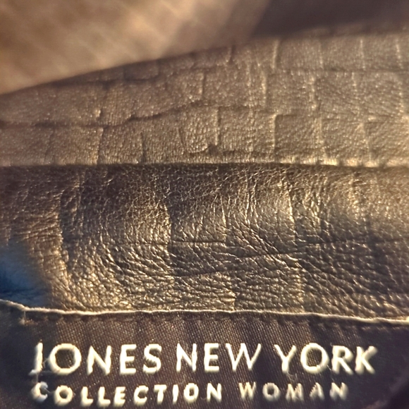 Jones NY leather jacket - Picture 7 of 8